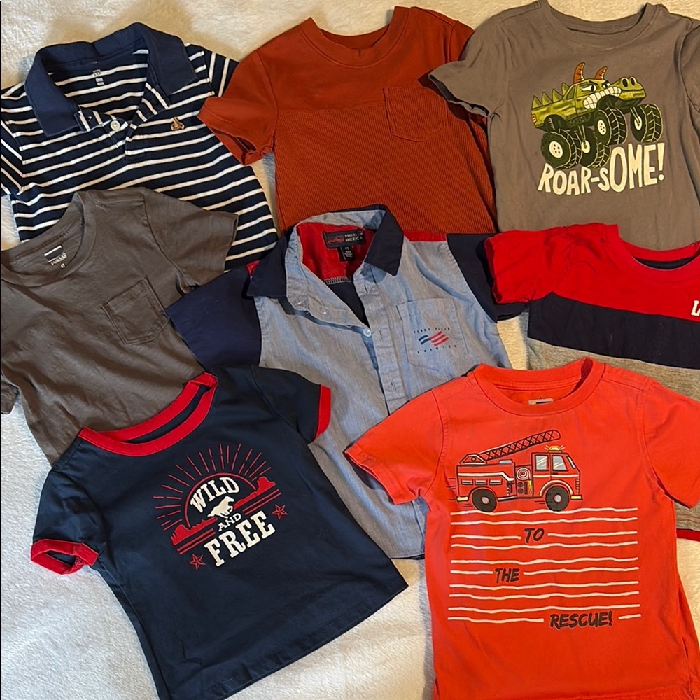 3&4T Short Sleeve Short Collection